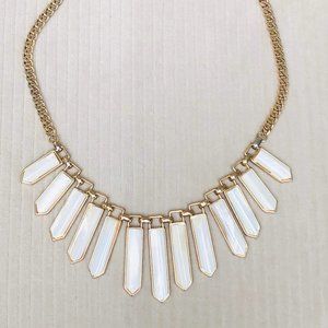 Mother of Pearl Statement Necklace